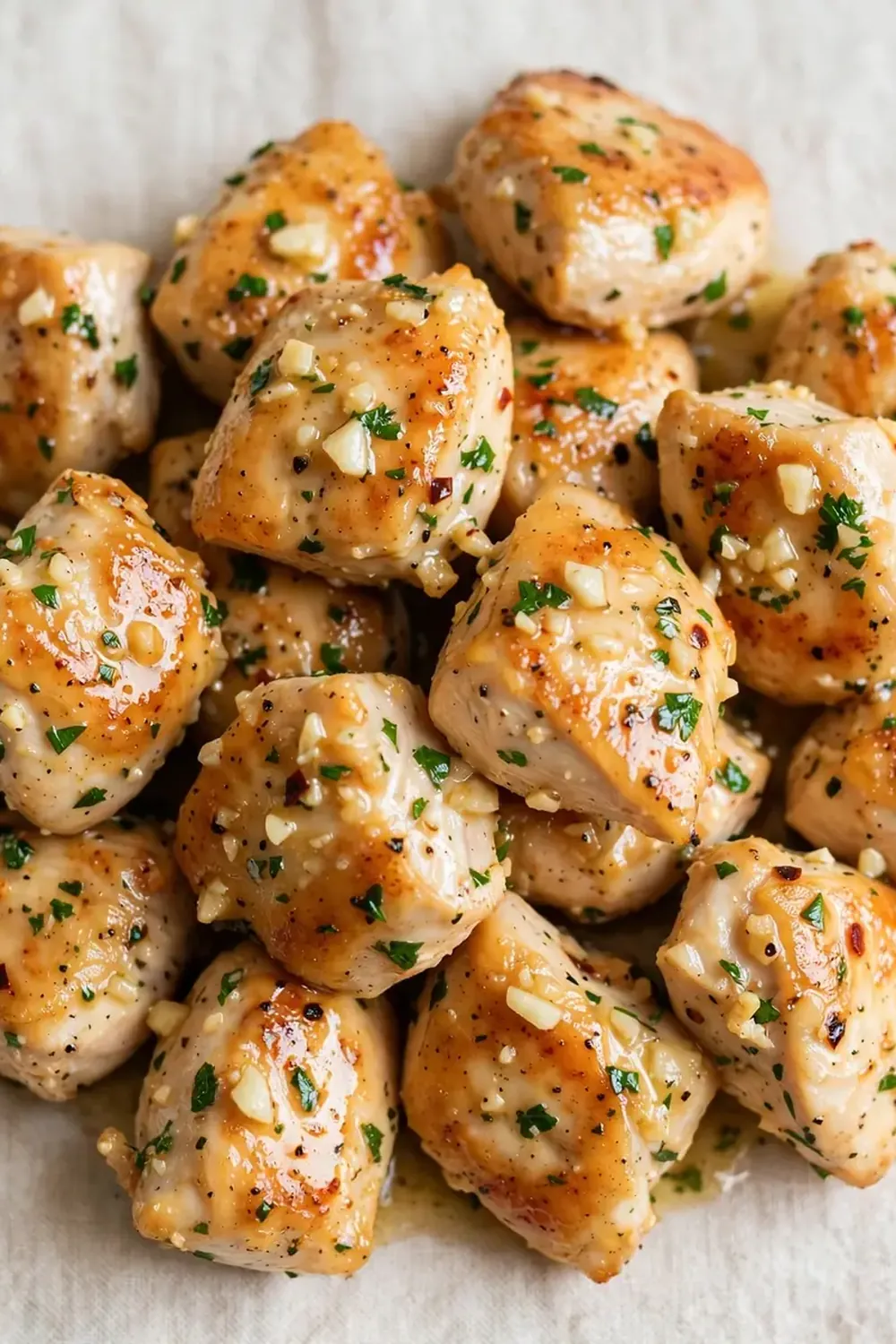 20-Minute Garlic Butter Chicken Bites