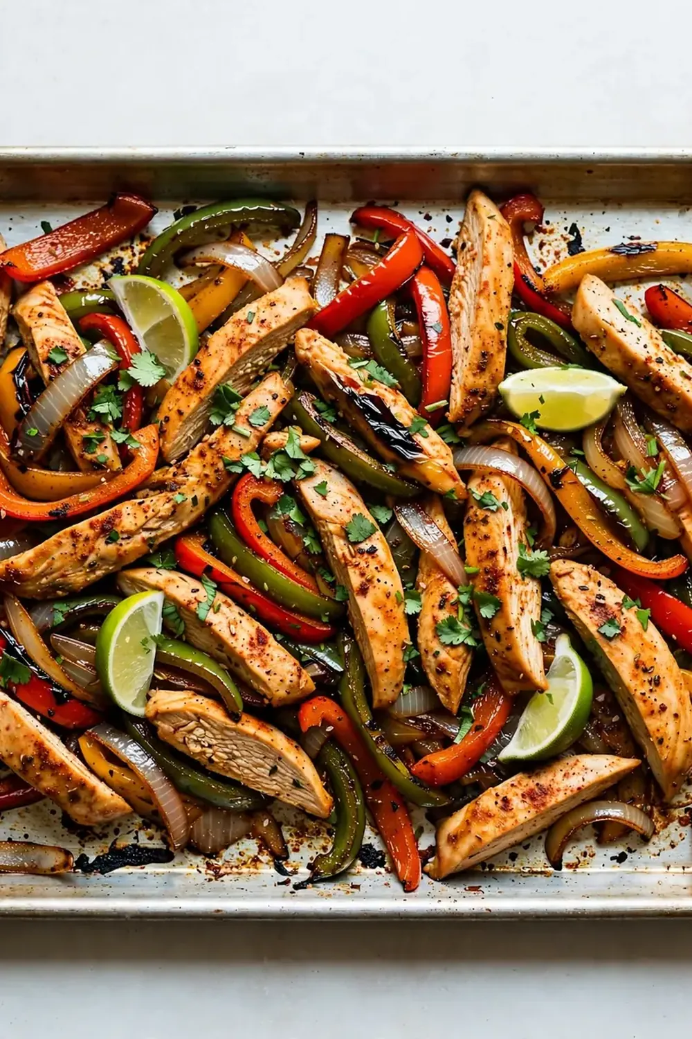 Sheet Pan Chicken Fajitas