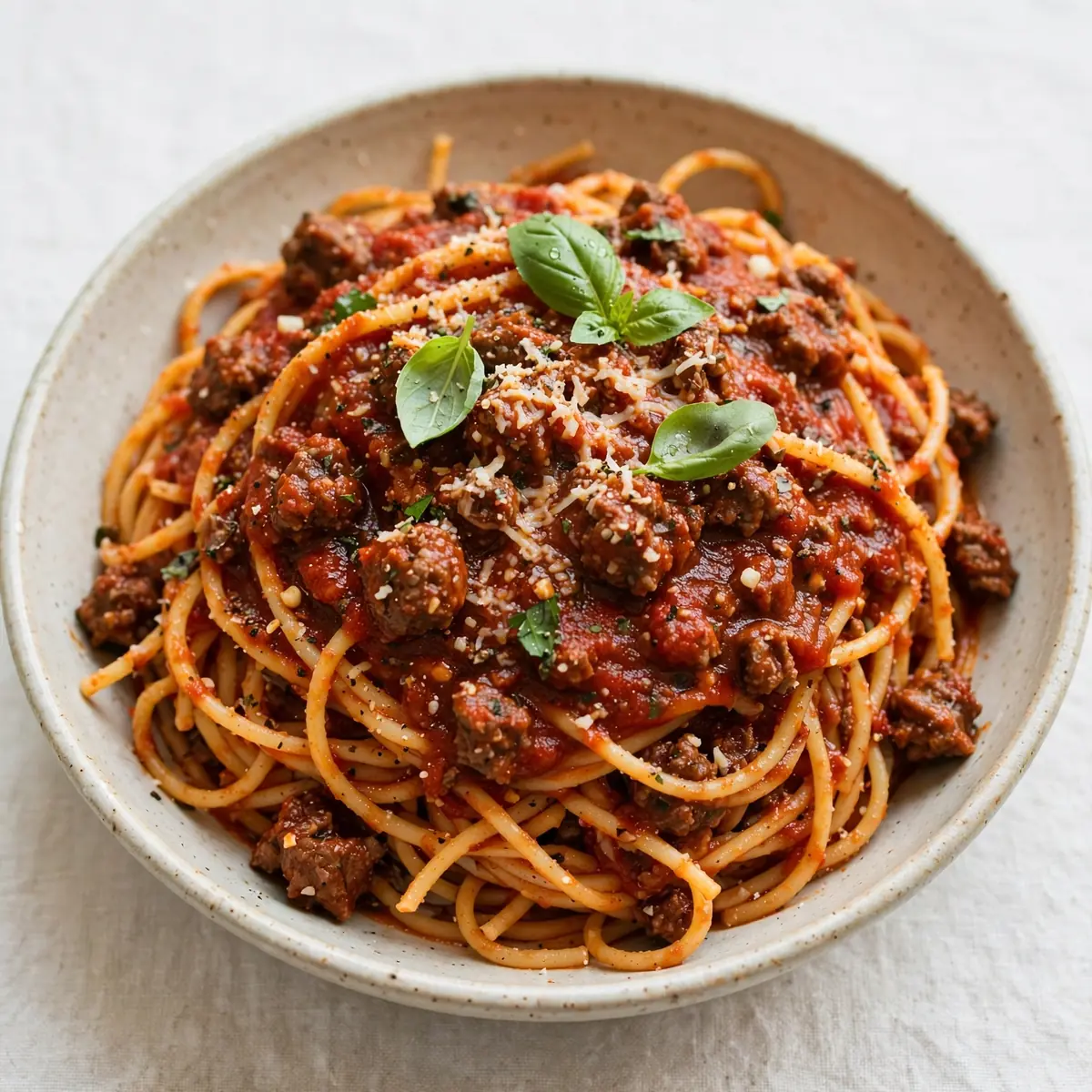 Budget Batch Beef Marinara Spaghetti Meal Prep