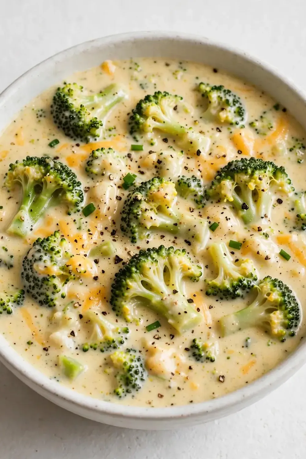 Creamy Broccoli Cheddar Soup