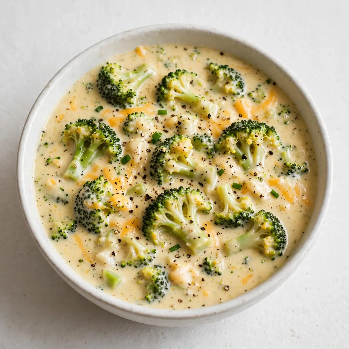Budget Batch Broccoli Cheddar Soup Per Serving