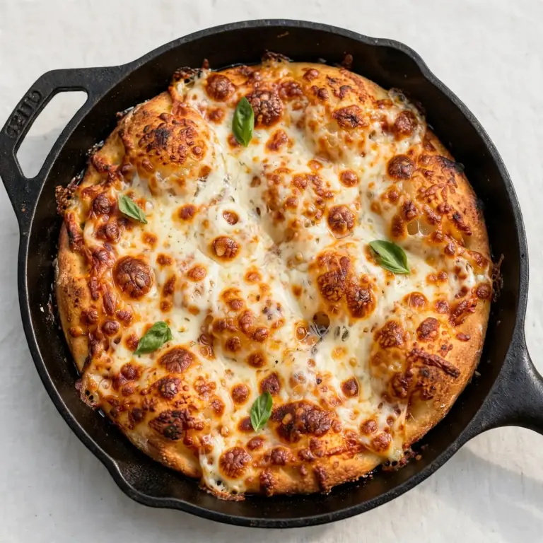 Budget Batch Cast Iron Pizza: 4 Servings Under €8