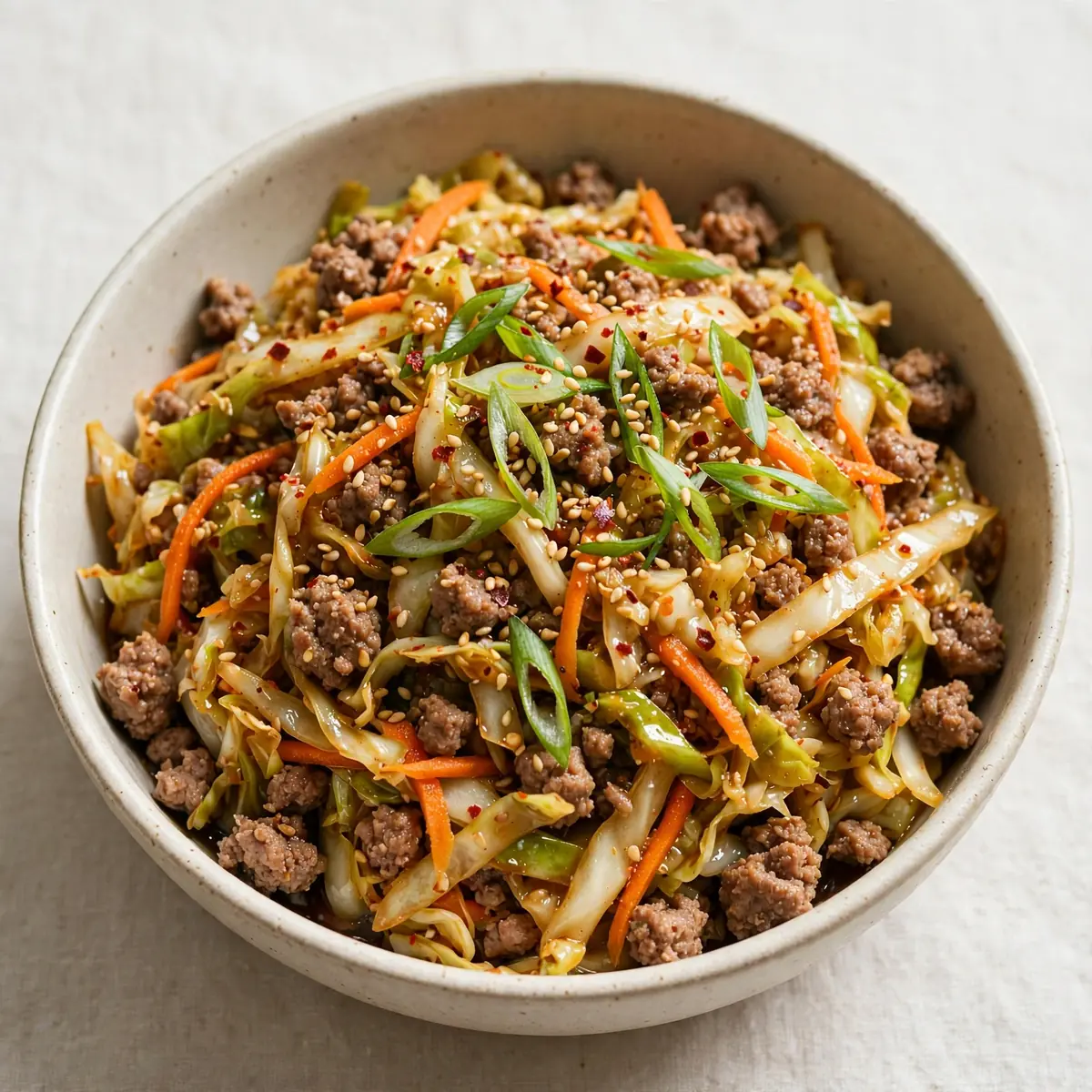 Budget Egg Roll in a Bowl: 15-Minuten Meal Prep