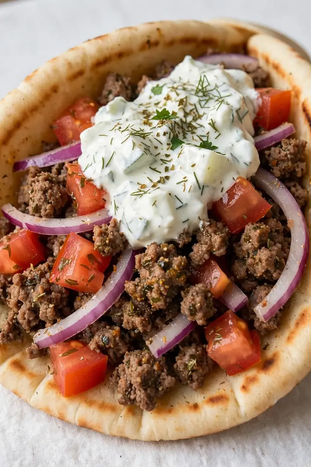 Fast Ground Beef Gyros