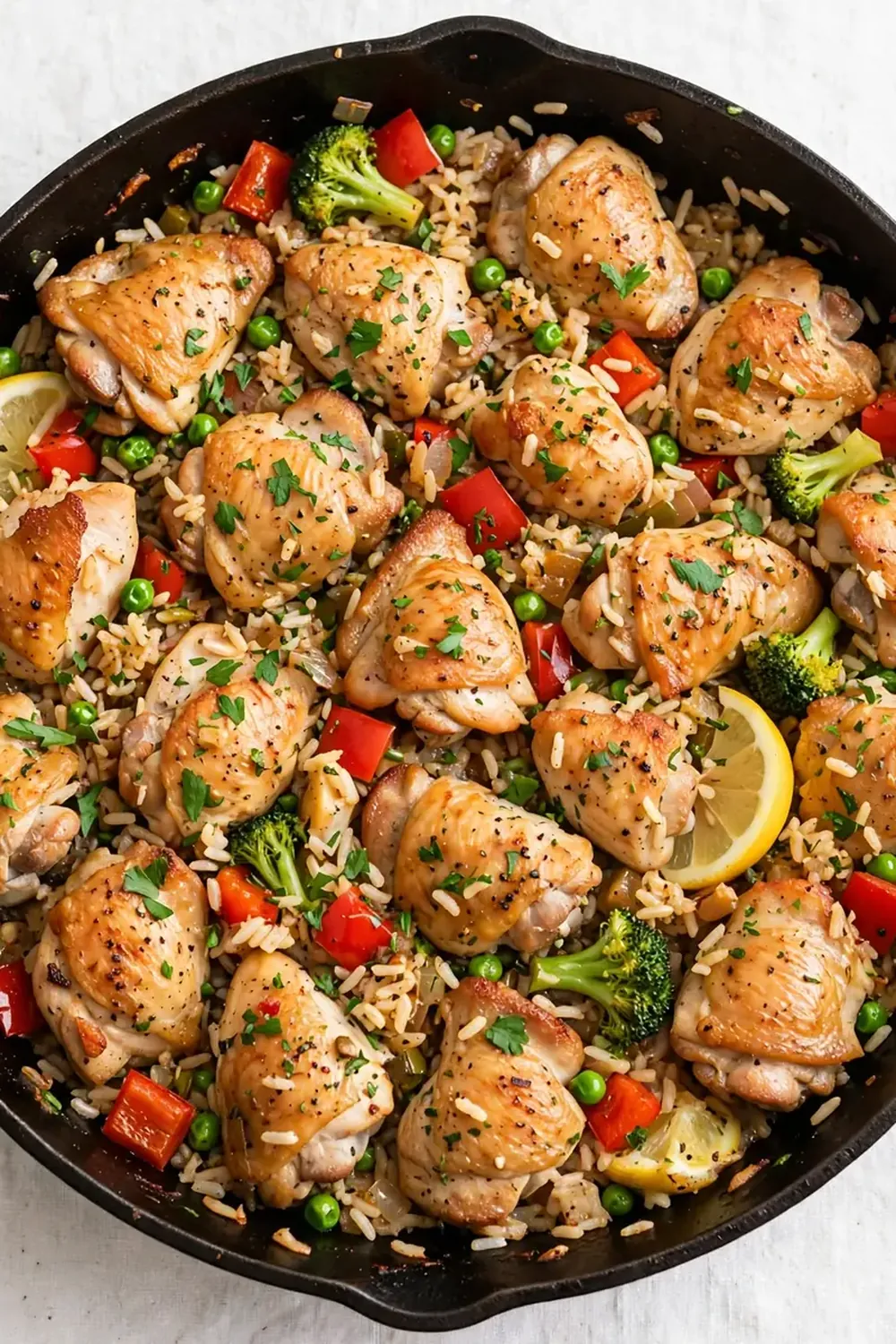 20-Minute Chicken and Rice Skillet