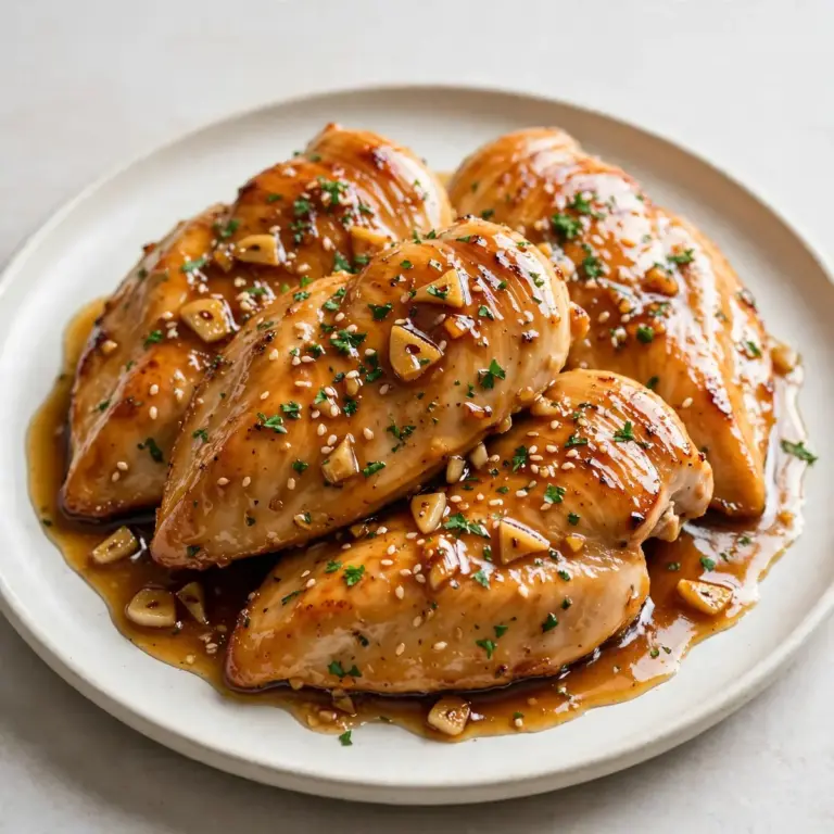 Budget Meal Prep Honig-Knoblauch Hähnchenbrust
