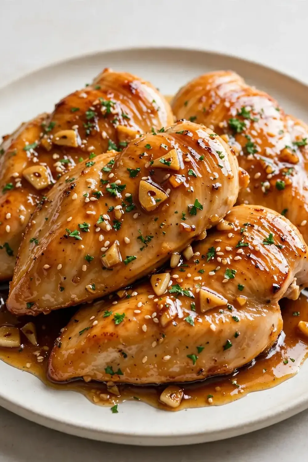 Honey Garlic Chicken Breasts