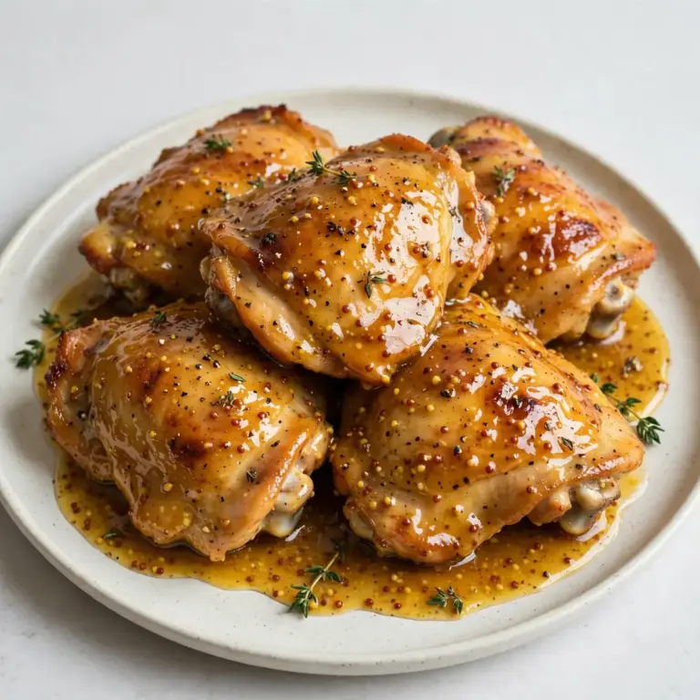 Budget-Meal Prep: Honig-Senf Hähnchen aus dem Ofen