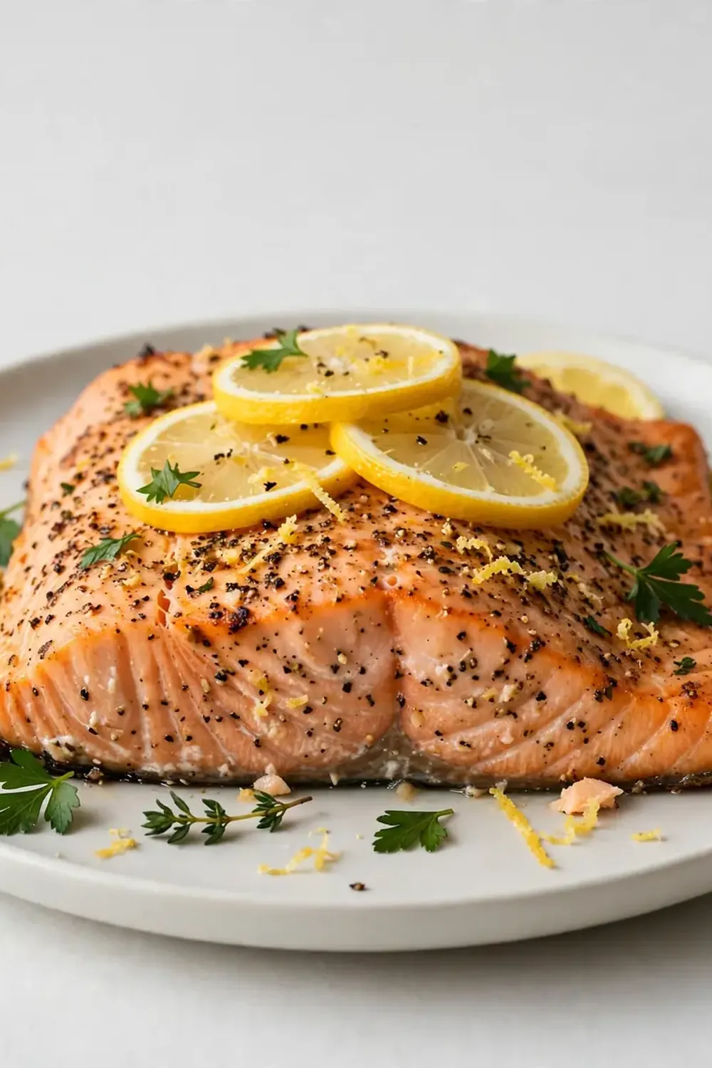 Lemon Pepper Baked Salmon