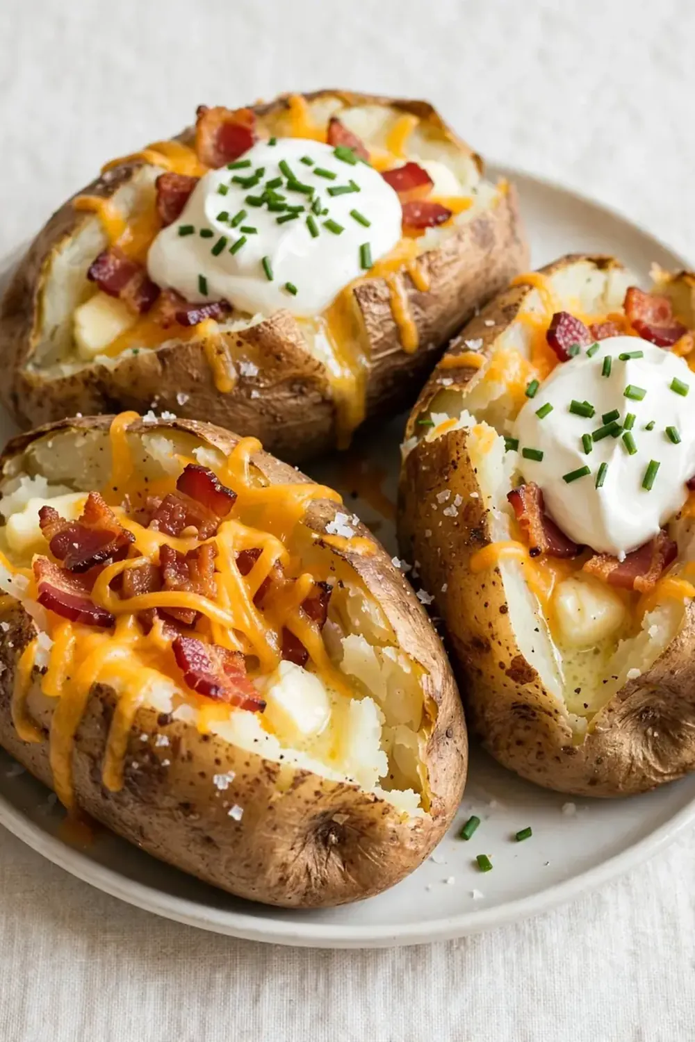 Simple Baked Potato Dinners (Loaded)
