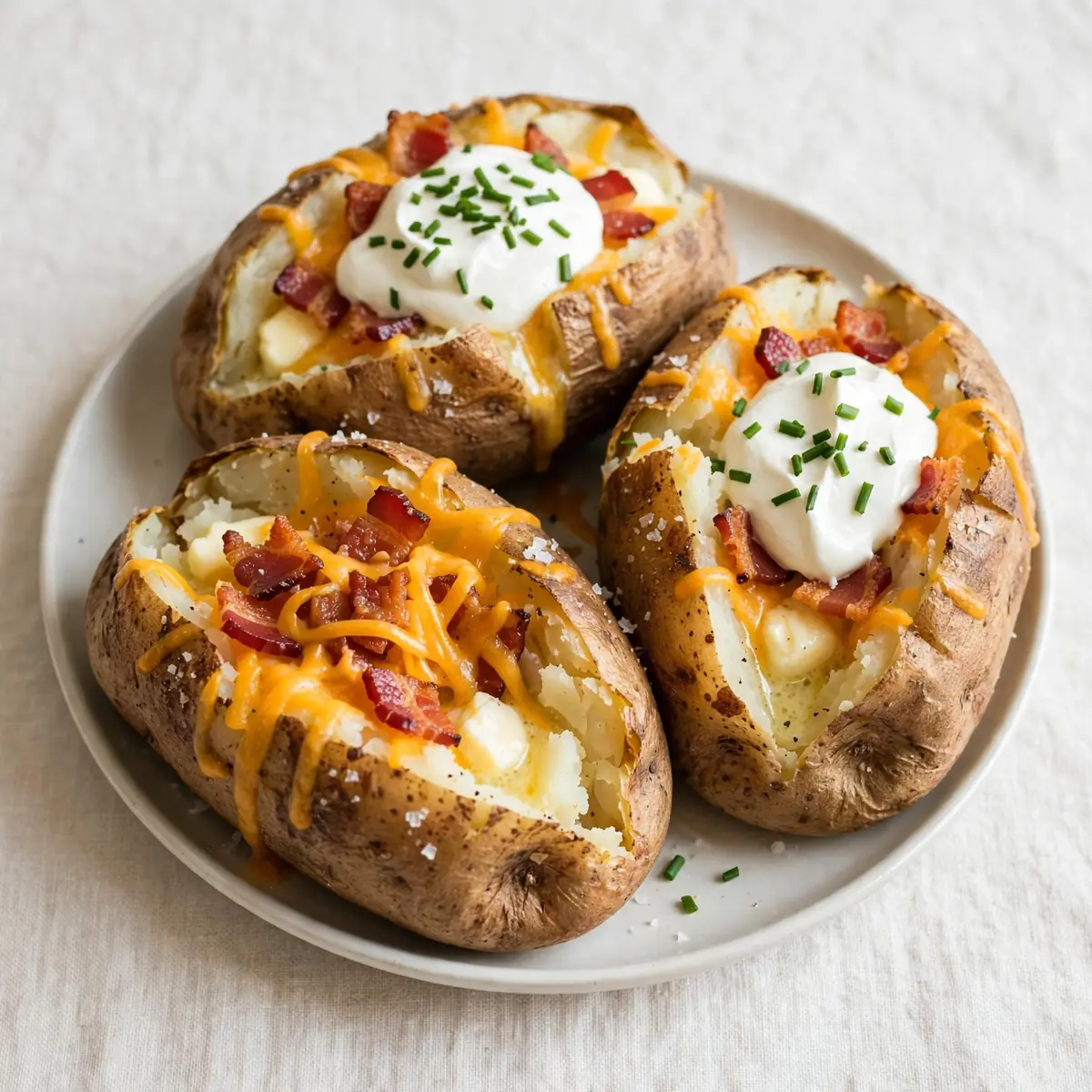 Budget Ofenkartoffel-Dinner: Meal Prep für 2 Euro