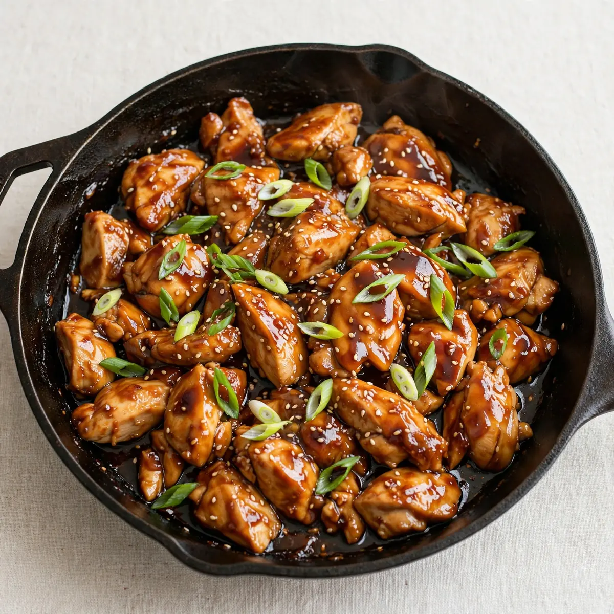 Budget Teriyaki Chicken aus der Pfanne – 2€ pro Portion