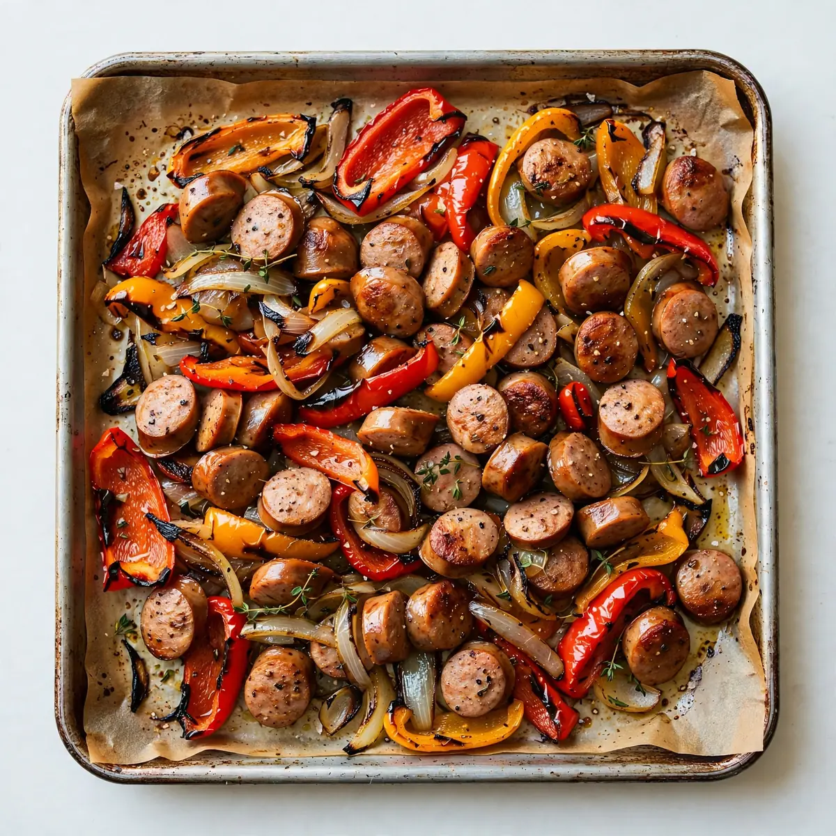 Budget Turkey Sausage Pfanne: 4 Meal-Prep Portions