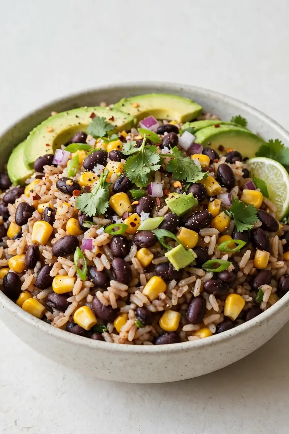 Black Bean and Corn Rice Bowls