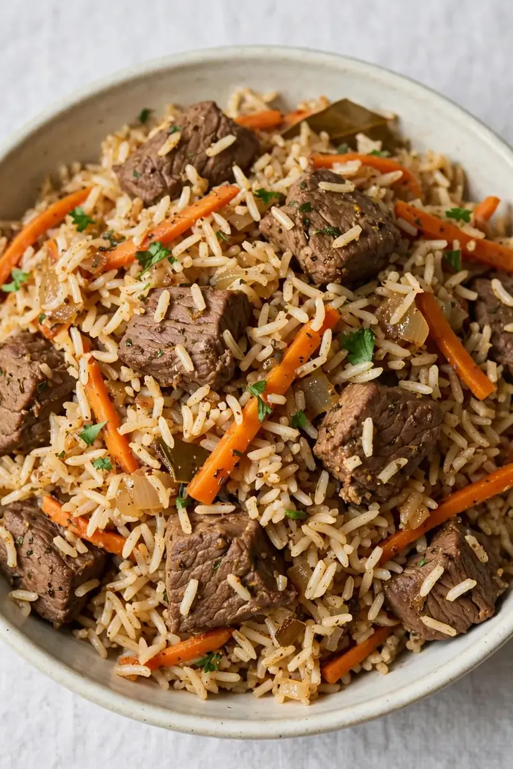 Easy Beef Rice Pilaf