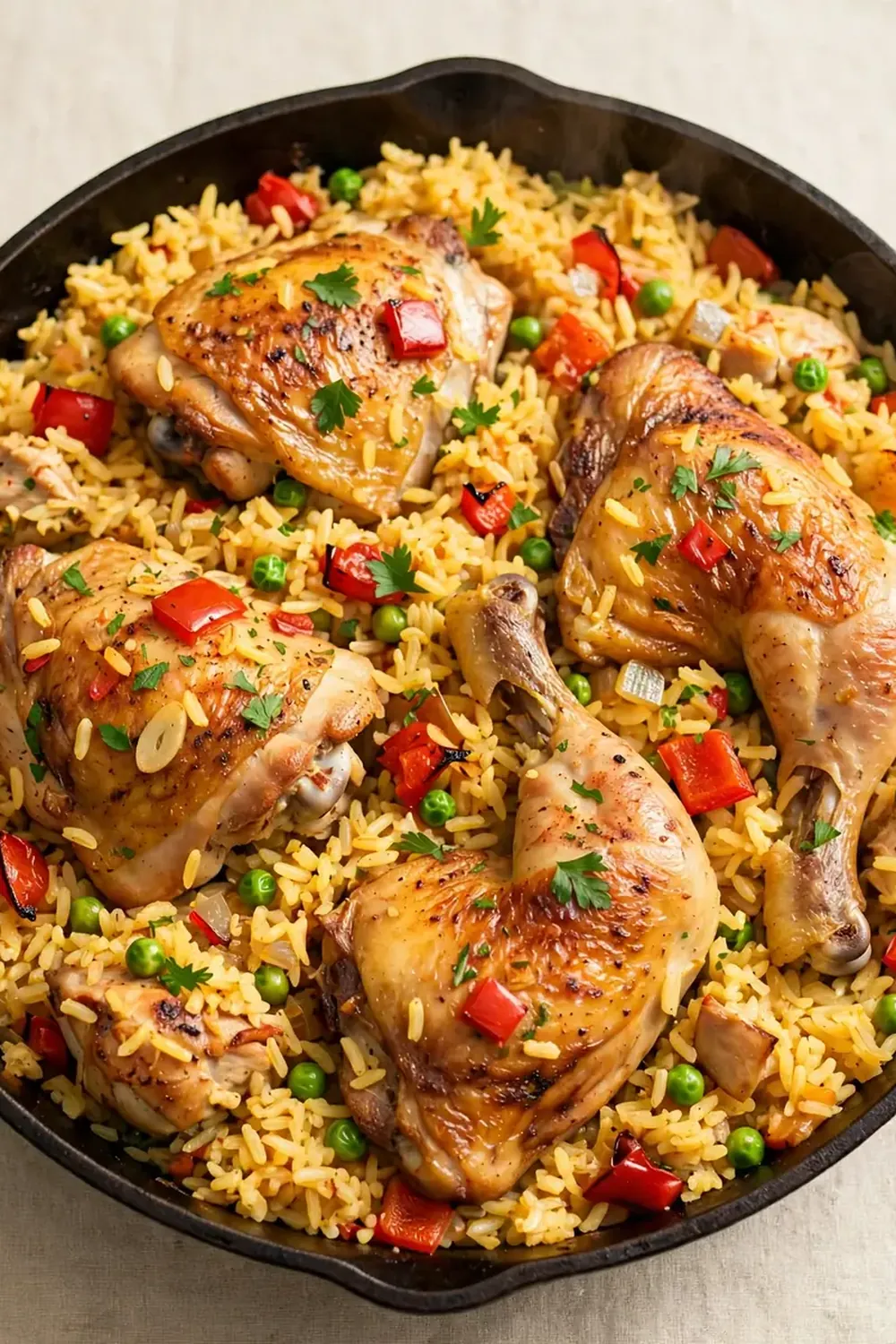 One-Pot Spanish Rice and Chicken