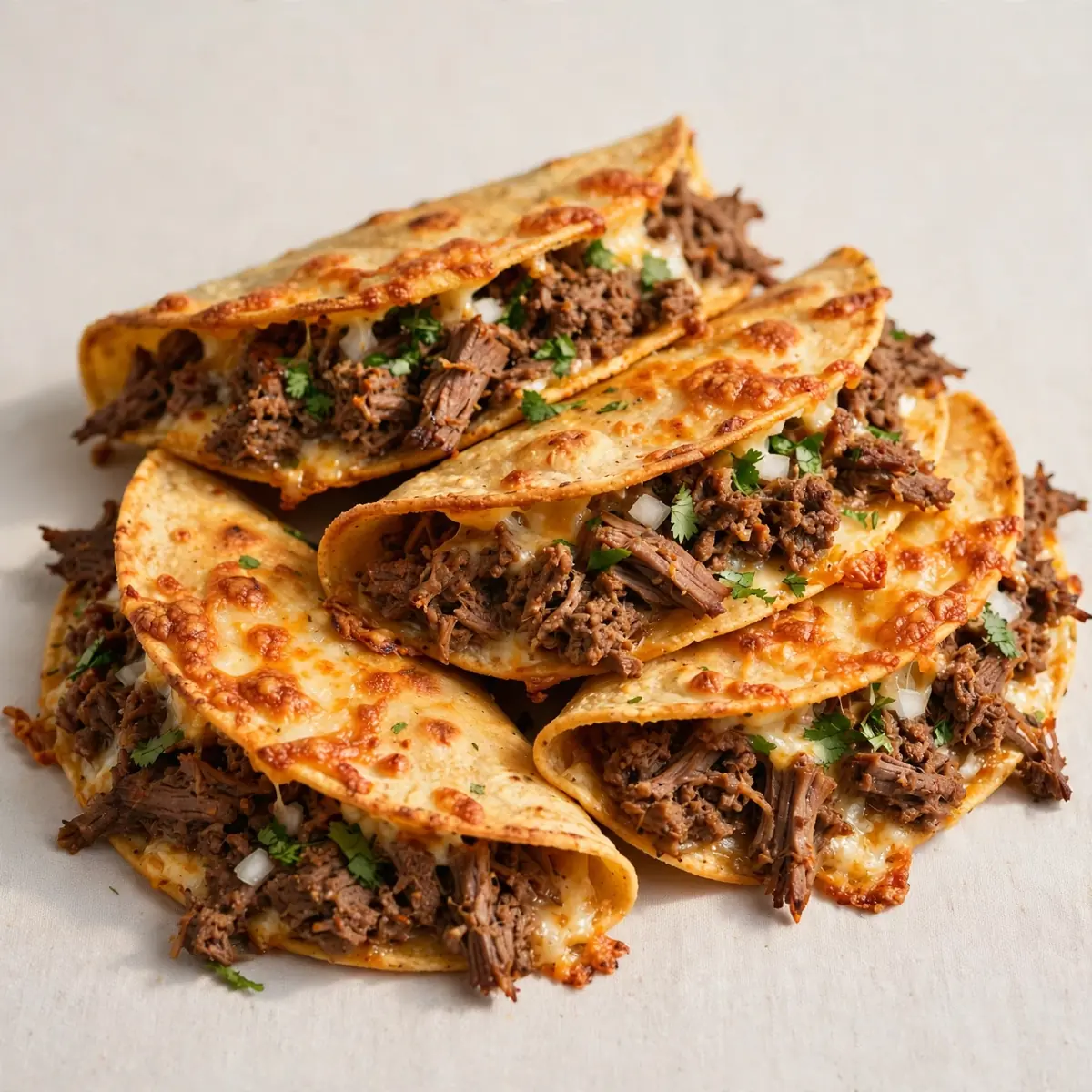Gebackene Rindfleisch-Tacos als günstiges Meal Prep für 2 Euro pro Portion