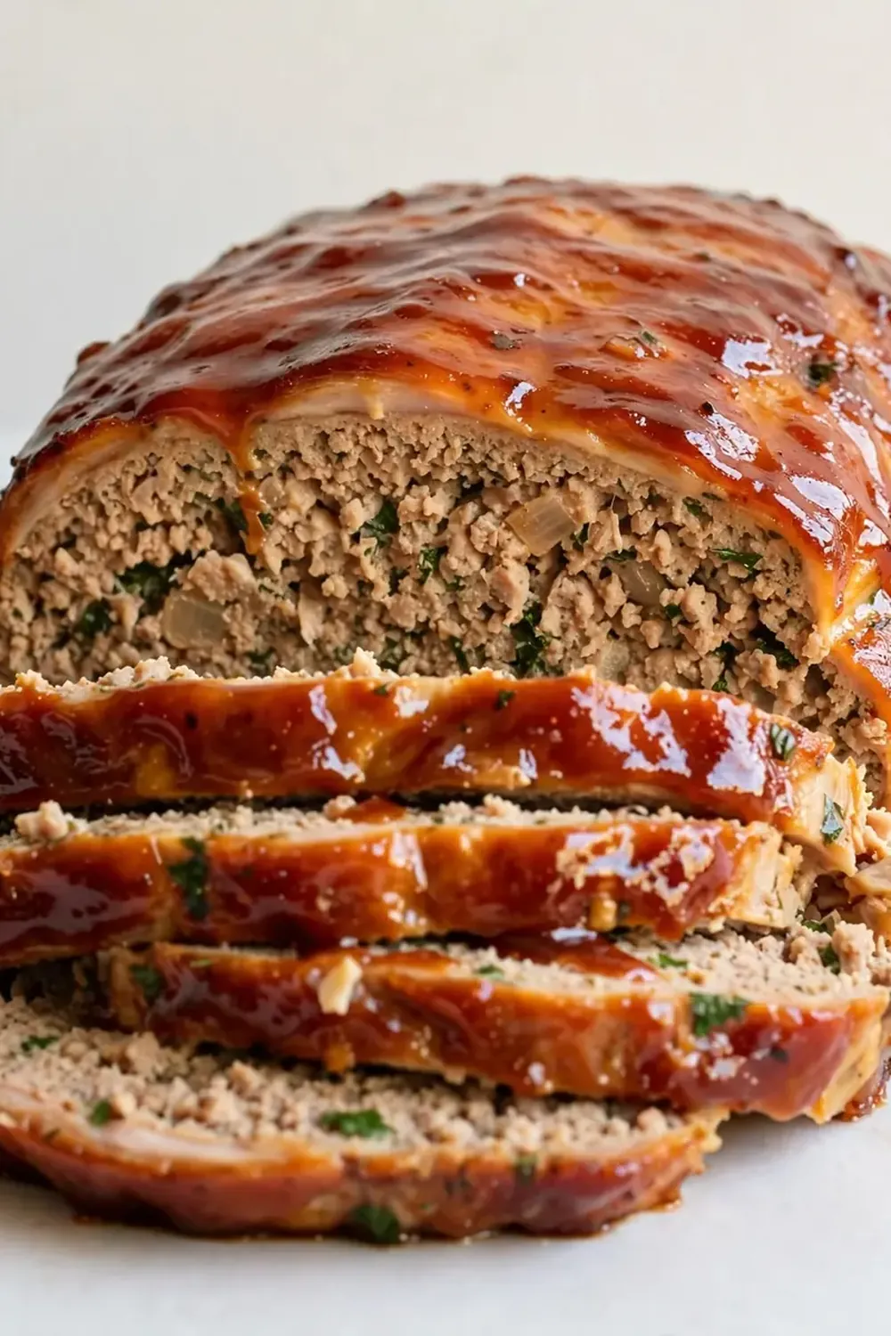 Turkey Meatloaf with Glaze
