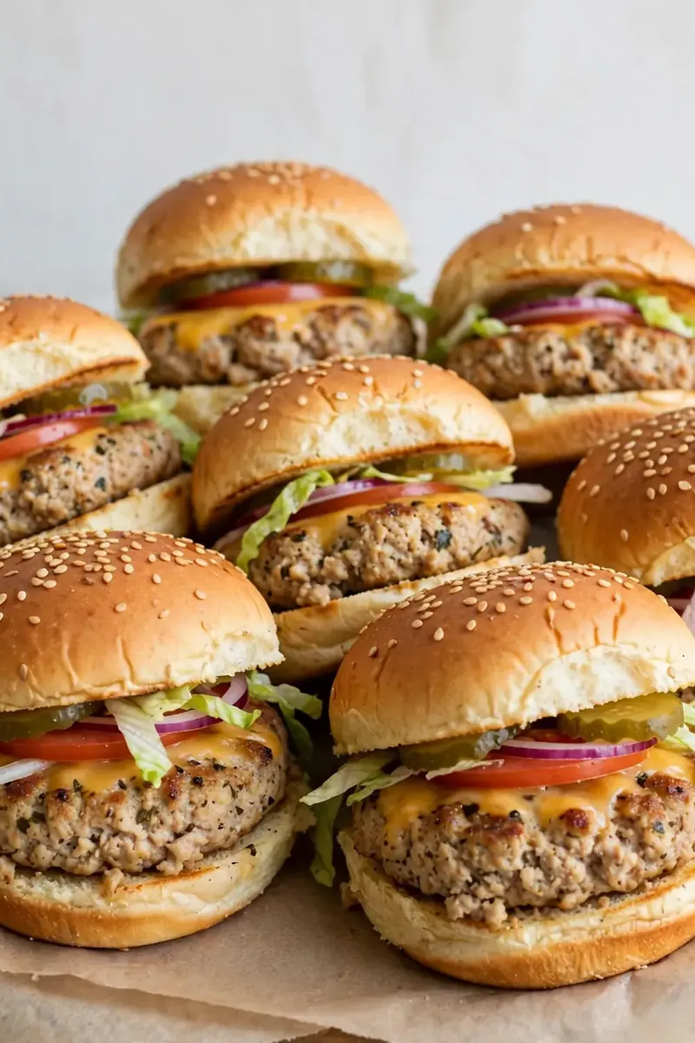 Turkey Burger Sliders