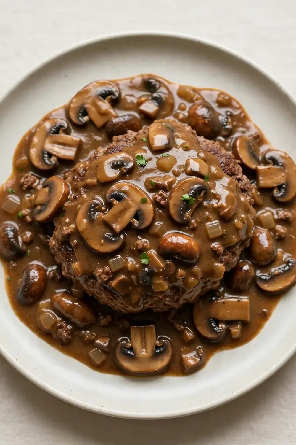 Salisbury Steak with Mushroom Gravy