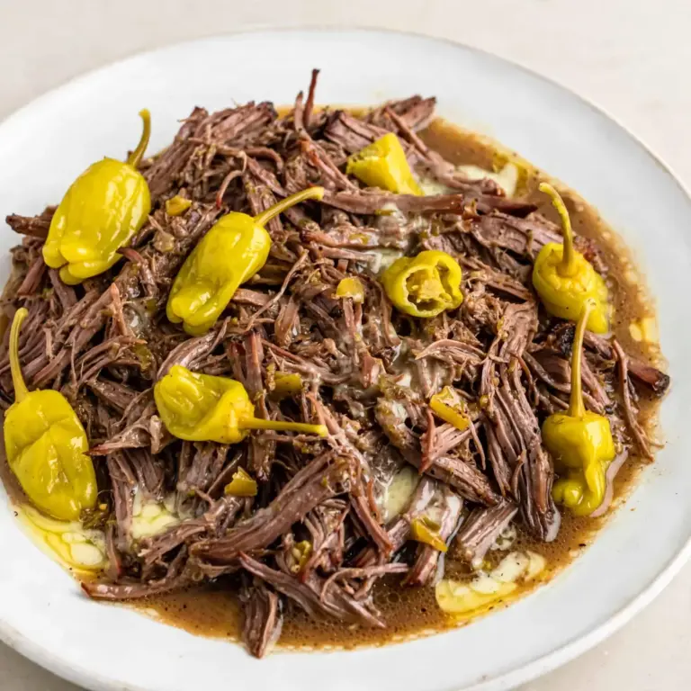 Schmorbraten Mississippi aus dem Slow Cooker