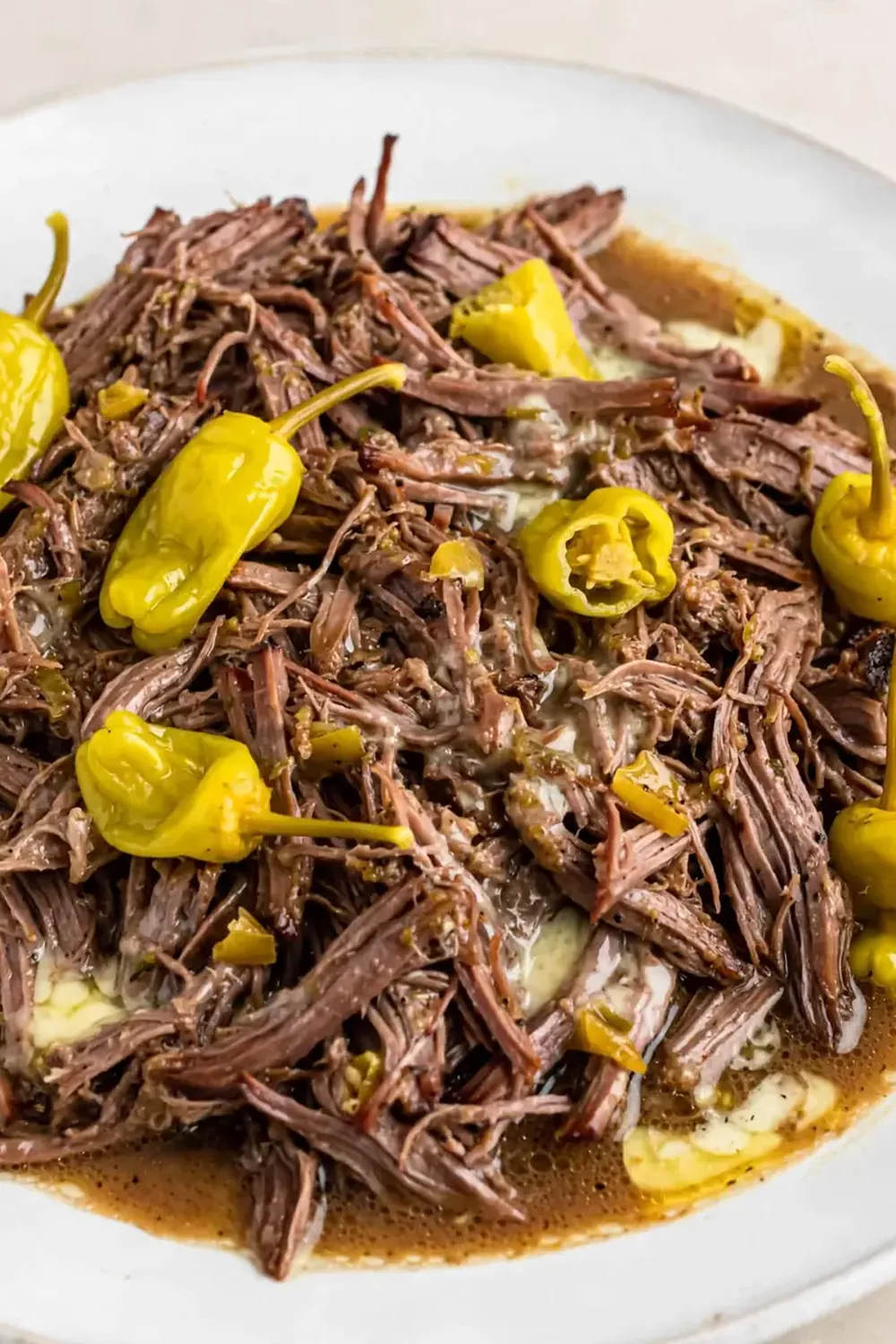 Slow Cooker Mississippi Pot Roast