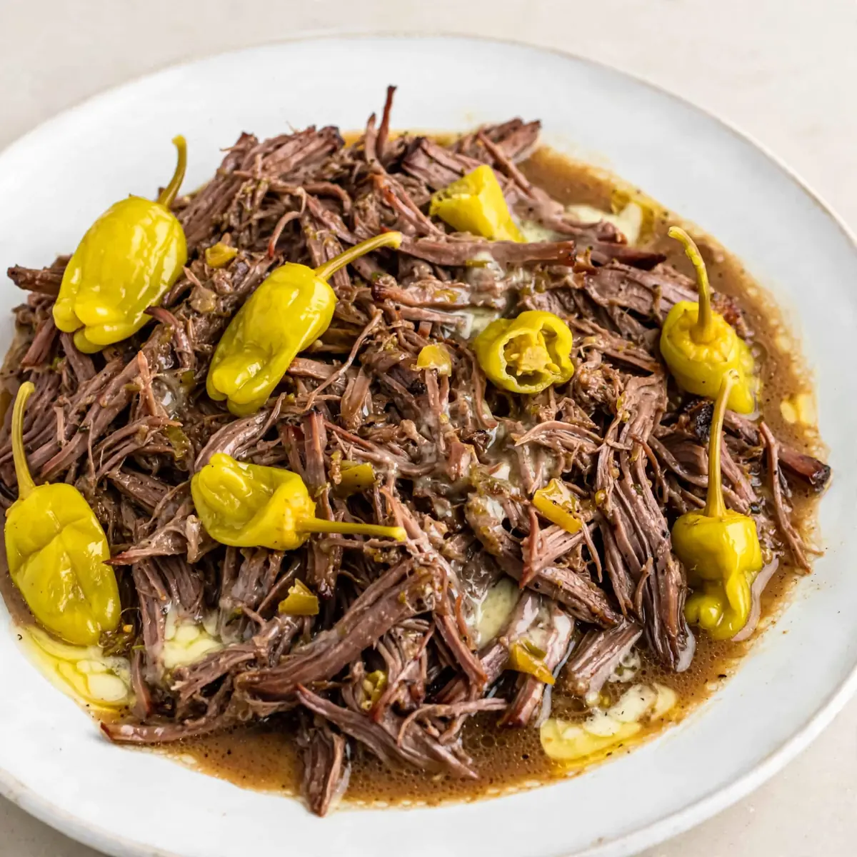 Schmorbraten Mississippi aus dem Slow Cooker