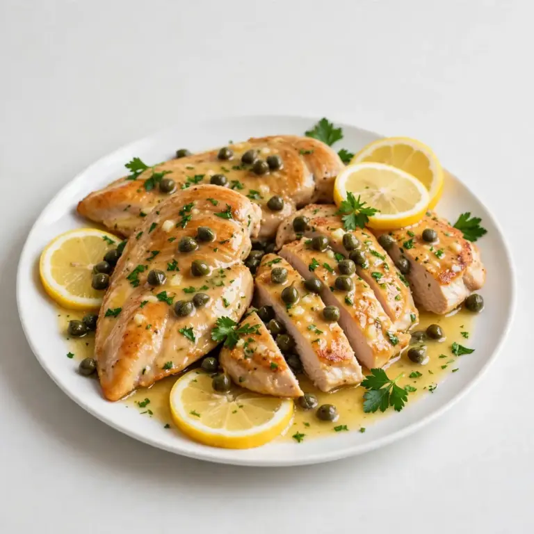 Schnelle Chicken Piccata: Budget-Mahlzeit für die ganze Woche
