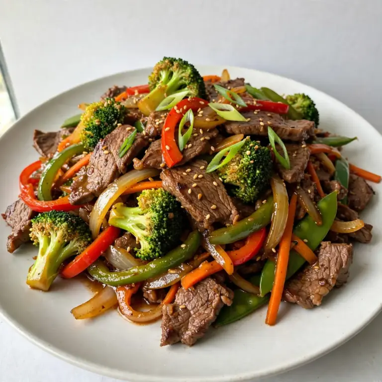 Schnelles Rindfleisch-Stir-Fry Günstig Meal Prep Für 4 Tage