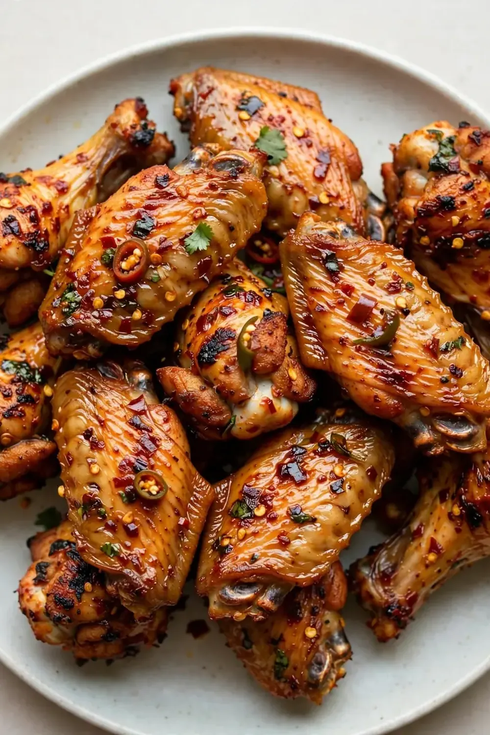 Spicy Grilled Chicken Wings