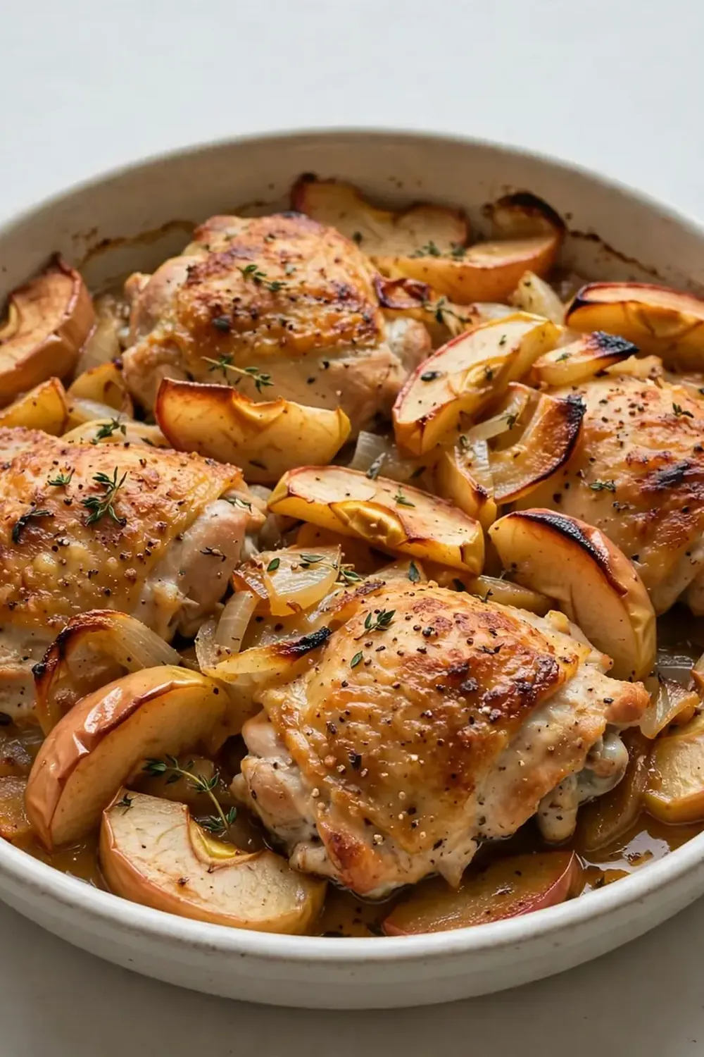 easy baked apple chicken