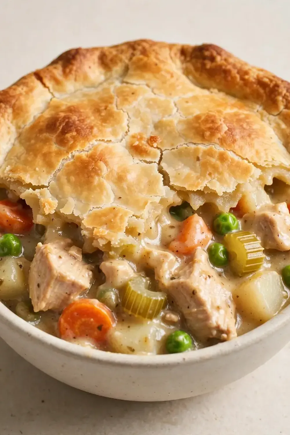 budget friendly chicken pot pie